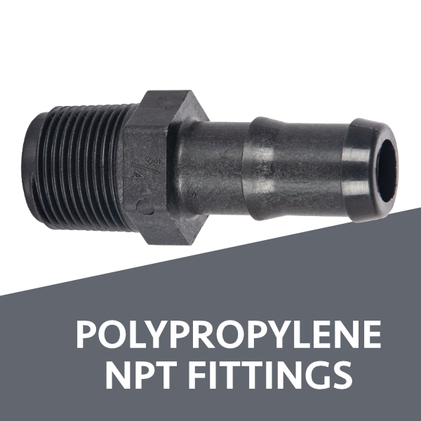 Polypropylene NPT Fittings